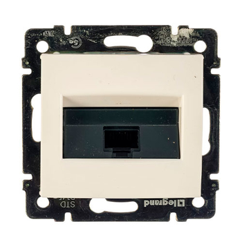 Информационная розетка Legrand Valene RJ45 UTP 5 кат 1 выход б/з белая - Электрика, НВА - Выключатели и розетки - Розетки - . Магазин оборудования для автономного и резервного электропитания Ekosolar.ru в Балашихе
