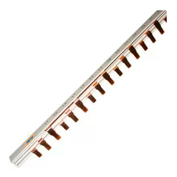 Шина соединительная PIN 3-фазная 63А (1м) Энергия, 5 шт - Электрика, НВА - Щитки и аксессуары для монтажа - Шины нулевые - . Магазин оборудования для автономного и резервного электропитания Ekosolar.ru в Балашихе