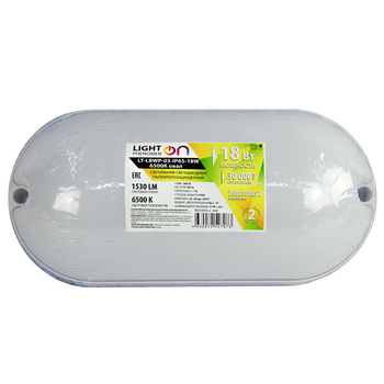 Банник LT-LBWP-03-IP65-18W-6500К LED овальный - Светильники - Для ЖКХ - . Магазин оборудования для автономного и резервного электропитания Ekosolar.ru в Балашихе