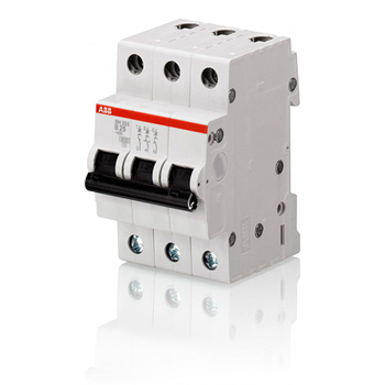 Автоматический выключатель ABB SH203L 3P 25А (С) 4,5kA - Электрика, НВА - Модульное оборудование - Автоматические выключатели - . Магазин оборудования для автономного и резервного электропитания Ekosolar.ru в Балашихе
