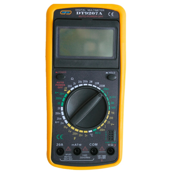Мультиметр DT 9207 Энергия - Электрика, НВА - Измерительный инструмент - Мультимеры - . Магазин оборудования для автономного и резервного электропитания Ekosolar.ru в Балашихе