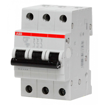 Автоматический выключатель ABB SH203L 3P 63А (С) 4,5 kA - Электрика, НВА - Модульное оборудование - Автоматические выключатели - . Магазин оборудования для автономного и резервного электропитания Ekosolar.ru в Балашихе
