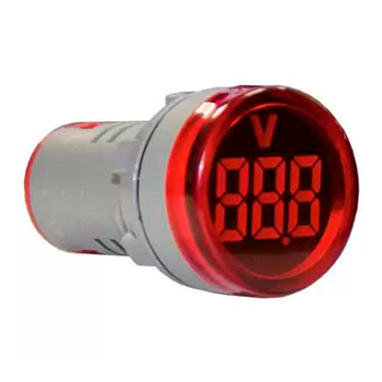 Индикатор значения напряжения AD22-RV красный Энергия - Электрика, НВА - Устройства управления и сигнализации - Сигнальная аппаратура - . Магазин оборудования для автономного и резервного электропитания Ekosolar.ru в Балашихе