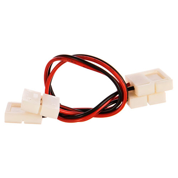 Комплект коннекторов Apeyron Electrics 09-10 (2 клипсы с проводами) для одноцветной светодиодной.ленты 12В 8 мм - Светильники - Cветодиодные ленты - . Магазин оборудования для автономного и резервного электропитания Ekosolar.ru в Балашихе