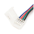 Комплект коннекторов Apeyron Electrics 09-12 (2 клипсы с проводами) для RGB-светодиодной ленты 12В IP20 10 мм - Светильники - Cветодиодные ленты - . Магазин оборудования для автономного и резервного электропитания Ekosolar.ru в Балашихе