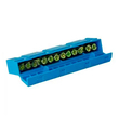 Шина TS-0609H 12 way в синем корпусе Энергия, 10 шт - Электрика, НВА - Щитки и аксессуары для монтажа - Шины нулевые - . Магазин оборудования для автономного и резервного электропитания Ekosolar.ru в Балашихе