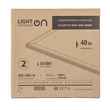 Панель ультратонкая светодиодная LightPhenomenON LT-UTP-01-IP40-40W-4000К - Светильники - Для общественных зданий - . Магазин оборудования для автономного и резервного электропитания Ekosolar.ru в Балашихе