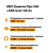 ИБП для котла Энергия Про 500 + Аккумулятор Grid 100 Ah 12 v (300Вт - 182мин) - ИБП и АКБ - ИБП для котлов - . Магазин оборудования для автономного и резервного электропитания Ekosolar.ru в Балашихе