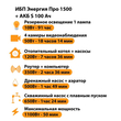 ИБП Энергия Про 1500 + Аккумулятор S 100 Ач - 12В (1100Вт - 50мин) - ИБП и АКБ - ИБП для котлов - . Магазин оборудования для автономного и резервного электропитания Ekosolar.ru в Балашихе